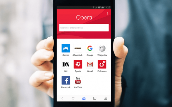 opera browser for ads block